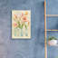  «Tulips On Windowsill» par Danhui Nai, art mural en verre acrylique, 16 po x 24 po