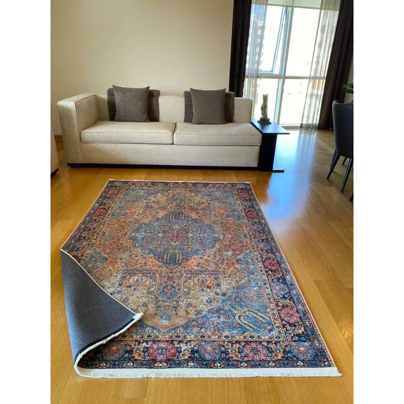 Tapis Toscana avec envers antidérapant, Carré 2 pi 7 po