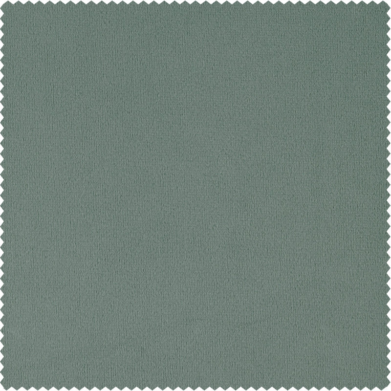  Housses de coussin Signature en velours - Housses de coussin décoratives, Bleu alouette