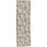 Hand-Knotted High-Quality Beige and Red Runner
