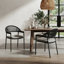 Chaises de patio en corde tissée Harbour Modern-1839816660