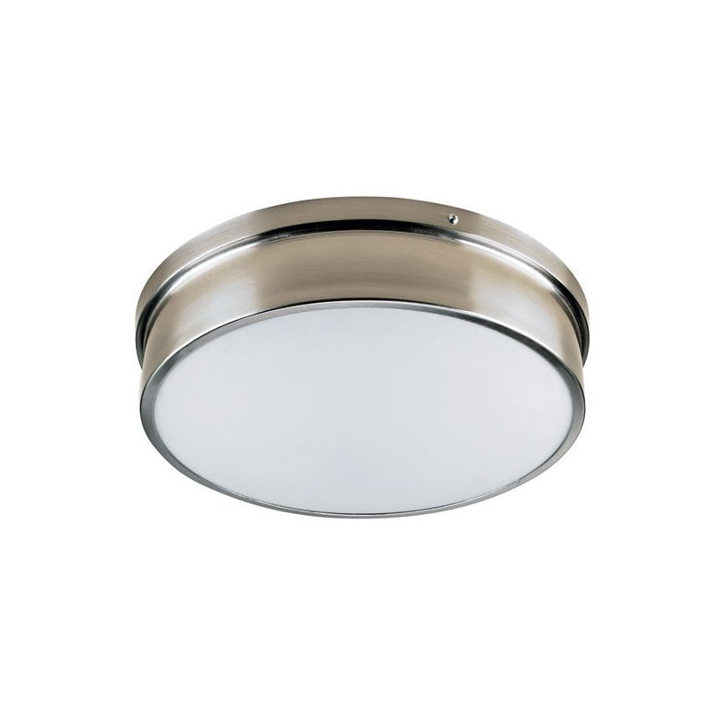 Plafonnier encastré 3 lumières Jabrayden, Chrome brossé