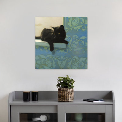 Art contemporain pour chat avec fenêtre