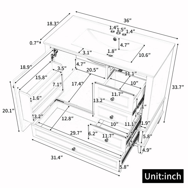 Dimensions du produit