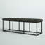 Banc en simili cuir Darren