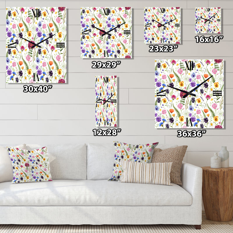 Horloge murale, Petit