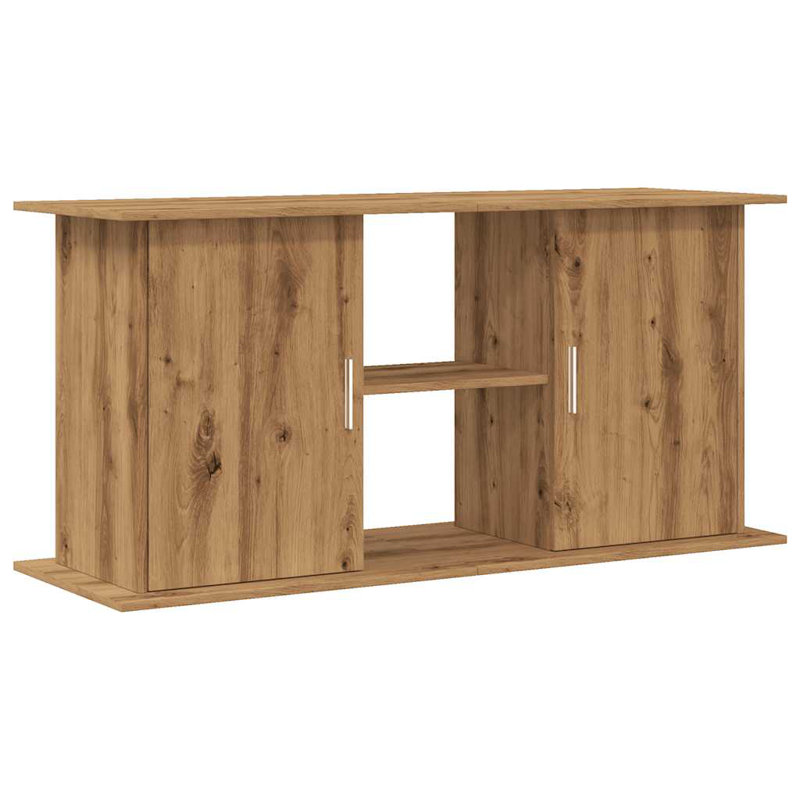 vidaXL Aquarium Stand Engineered Wood 47.6 x 16.1 x 22.8 in, Artisan Oak