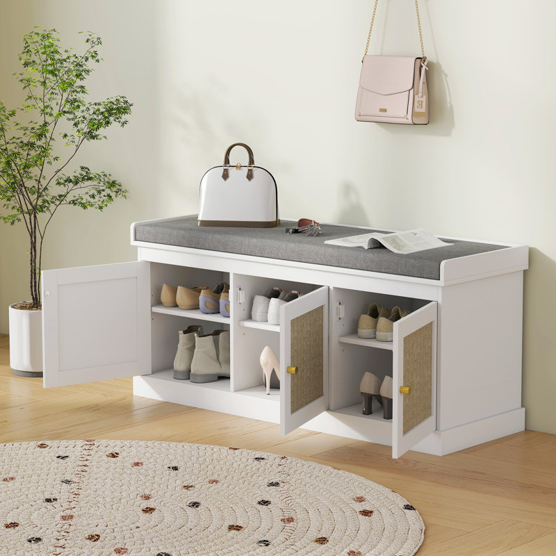 9 Pair Shoe Storage Bench