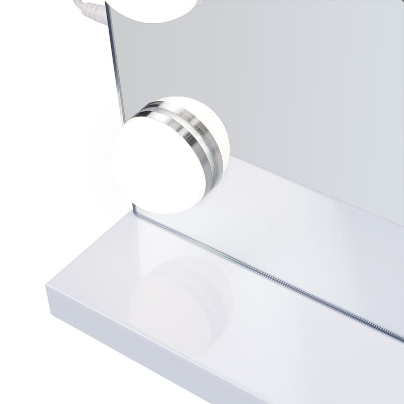 Miroir en aluminium, H 22,83 po x l 31,49 po x P 5,9 po