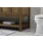 Bonsai 72'' Double Bathroom Vanity with Carrara Marble Top-73359978