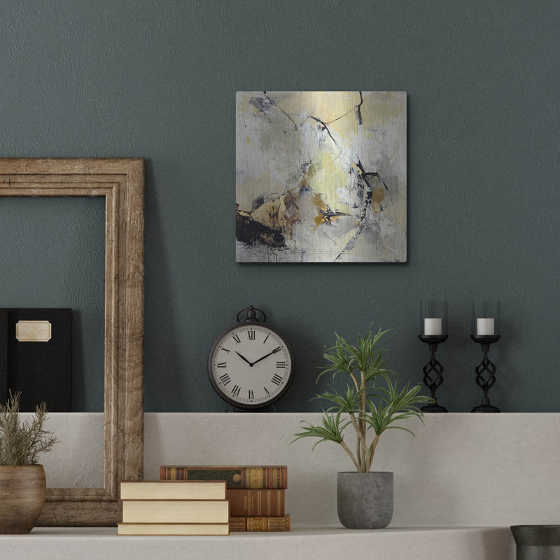  'Summerwind' by Design Fabrikken Metal Wall Art, 12" x 12"