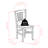 4 - Person Walnut Solid Wood Solid Wood Top Four Leg Dining Set