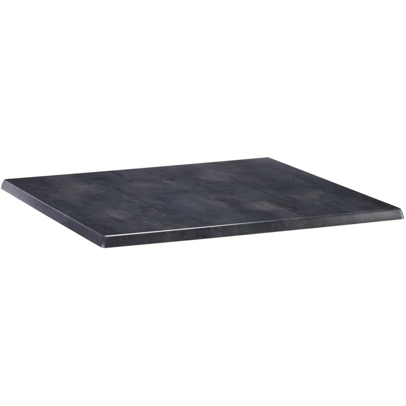 Tabouret de bar Holland, 30 po x 30 po, Acier noir