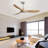60 Inch Outdoor Ceiling Fan Without Light 3 Solid Wood Blade With DC Motor Remote Control-196889061-196889063
