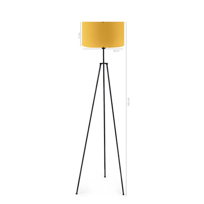 Lampe trépied Clary 149cm