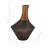 9" Lockyer Small Wood And Metal Vase-1474752282