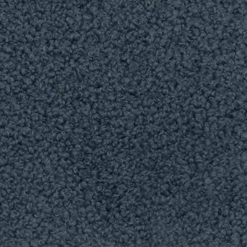 Tissu bouclé 57 po 57 po, Marine