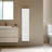 43" High One Door Wall-Mounted Bathroom Storage Cabinet With 3 Adjustable Shelves, Space-Saving Vertical Organizer