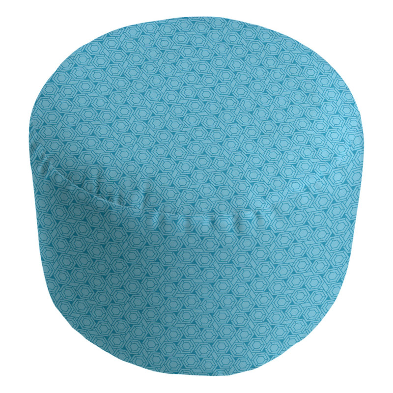 Repose-pieds Avicia, Bleu saphir / denim