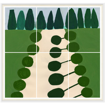 Susan Hable " Afternoon Light In The Garden " by Susan Hable