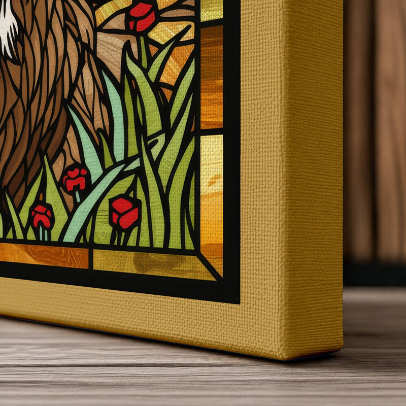 Print, 24x16 - 61.0 x 40.6 cm, Ochre Border
