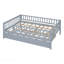 Lit de jour double en bois avec couchette et garde-corps, gris-931889288-931889295