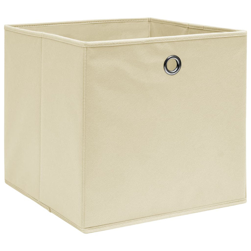 Latitude Run® Fabric Bin, Cream