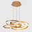 Alliber 1-Light Modern Square/Rectangle LED Chandelier with Aluminum Frame-1969294578-1902609489