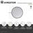 Kingston Brass Aurora 36-Inch Round LED Bathroom Mirror, Front and Back Light, Dimmable Touch Sensor Mirror-126353373
