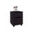 Nightstand, 1 Drawer, 4 Legs, Black