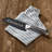 Stainless Steel Santoku Knife - Graphix Collection