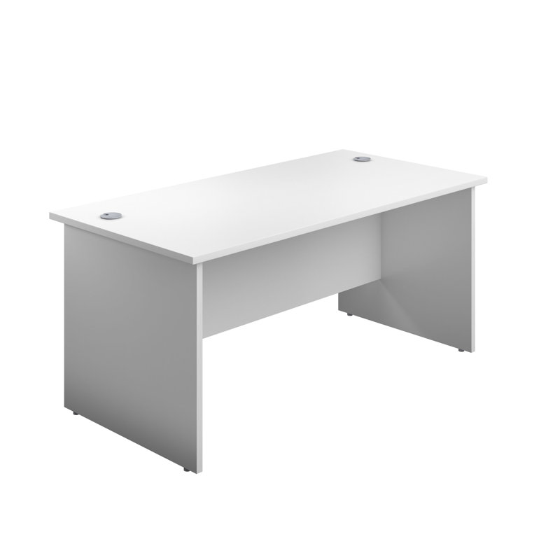 Buariki Computer Desk, White