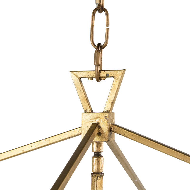 Lustre géométrique à 4 lumières Adler