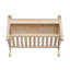 Banc de rangement en bois massif Aaralynn