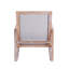 Chaise berçante en bois massif Aistis-88571673