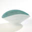 Pinched Cased Glass Bowl-Azure-Lg
