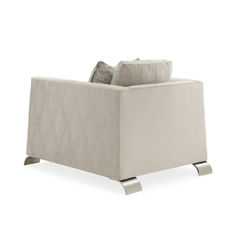 Caracole Upholstery Tufted Armchair