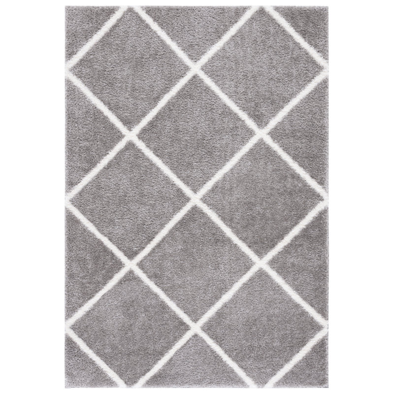 Tahoe Shag Performance Geometric Rug, Rectangle 5' x 7'