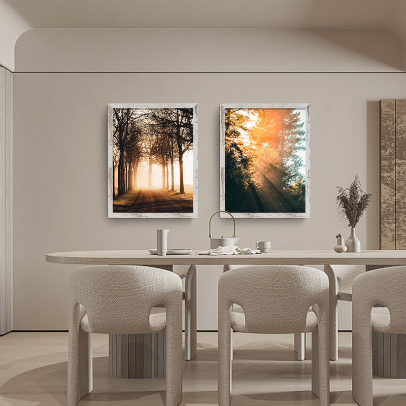 Cadres pour affiche, 24" x 36", Brun