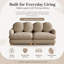 Canapé en chenille Veloria Comfy-94530418