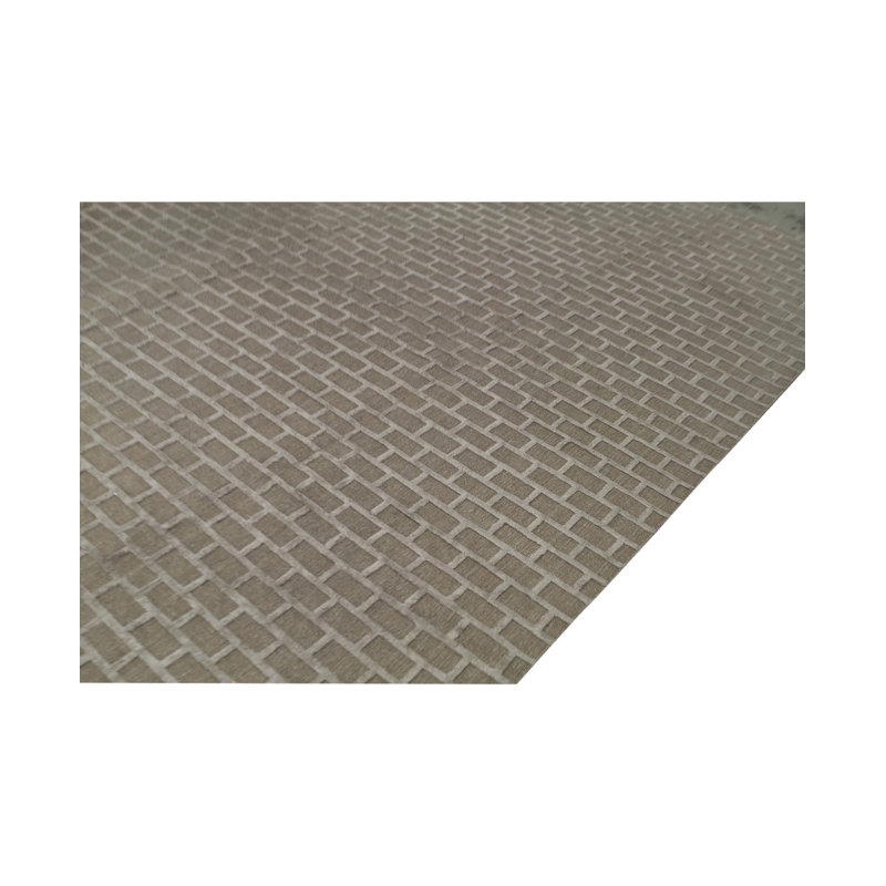 Tapis gris de haute qualité noué à la main