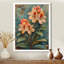 Collage de rhododendrons orange et vert - impression d'art mural rhododendron-1164379465-1164379467