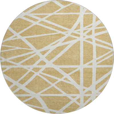 Premium Machine Washable Cossette AMF1040 Geometric Rug