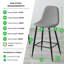 Corova Faux Leather Modern Kitchen Bar Stools - Upholstered Design-93721763-93721765