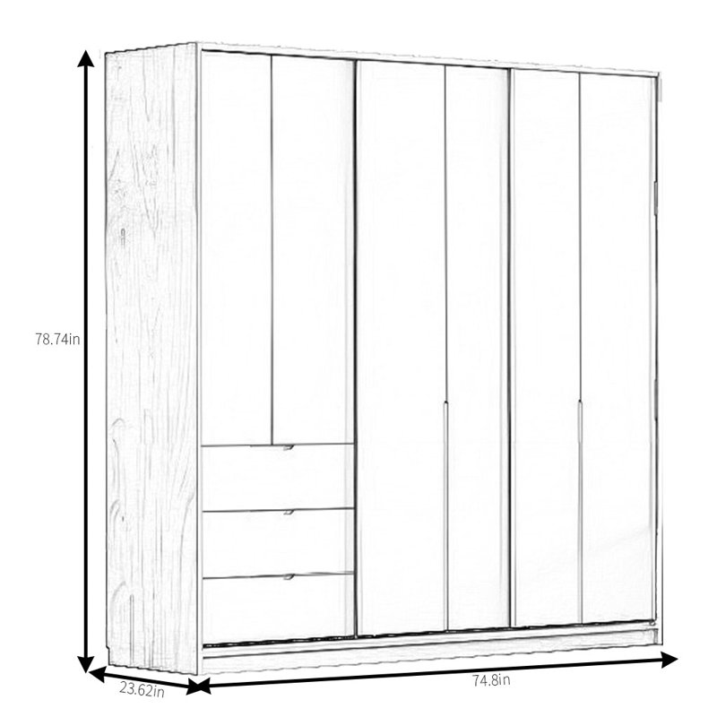 Simple And High End Wardrobe