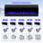 Rosalinde Wifi Enable Recessed Electric Fireplace-1354762868