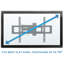 Mount-It! Articulating TV Wall Mount Arm Fits 37 - 70 in. TVs, 17 Extension from Wall | 77 Lbs. Cap.