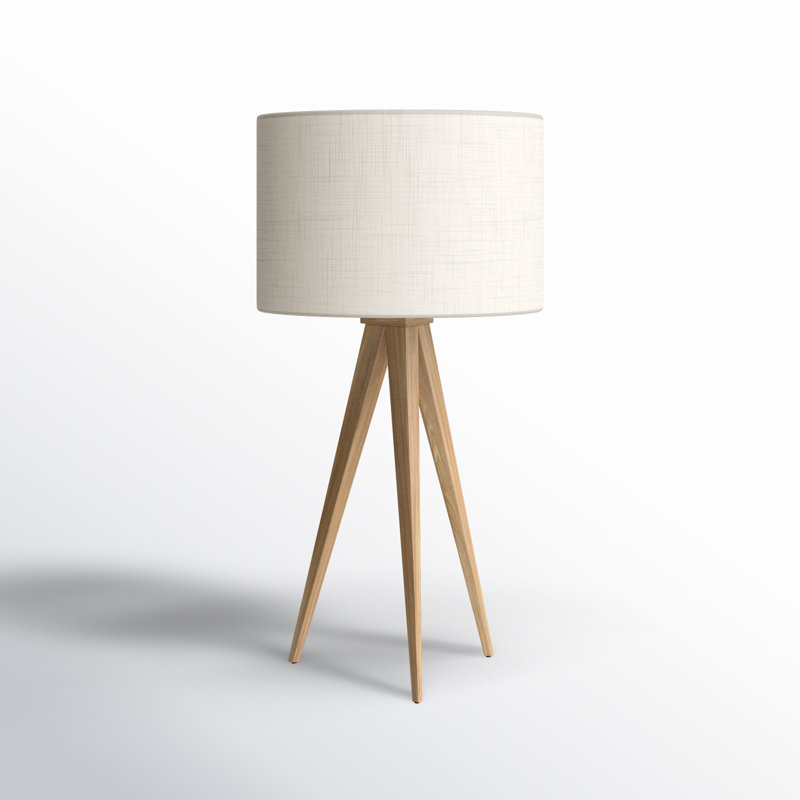Cas Wood Tripod Lamp