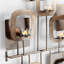 Molokai Glass and Iron Wall Sconce