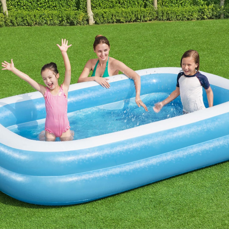 Vinyl Rectangle Inflatable Pool H x W x L, 262'L x 175'W x 51' H